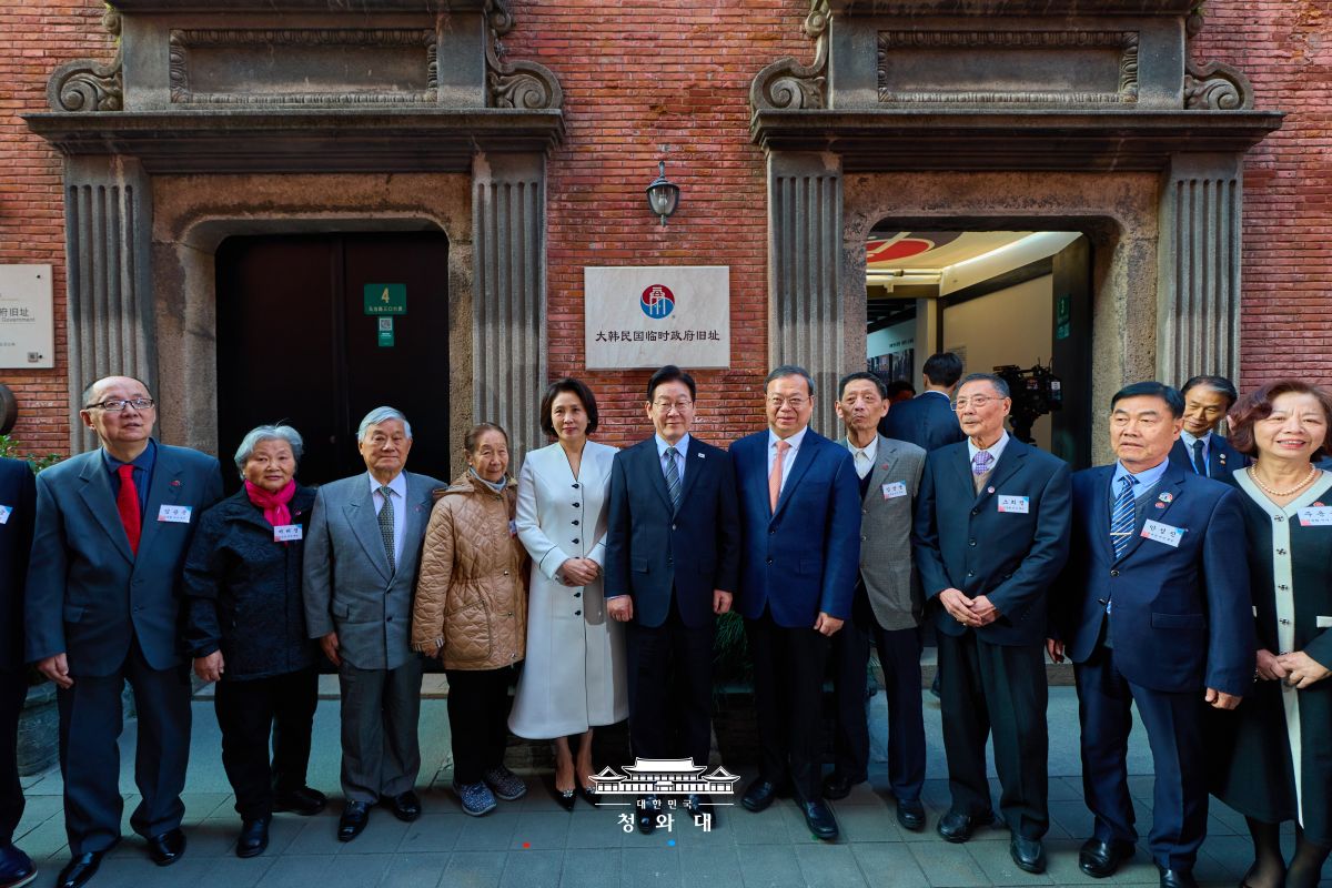 100년 전 선열의 헌신 위에서, 한중 협력의 새로운 미래로 함께 나아갑시다.